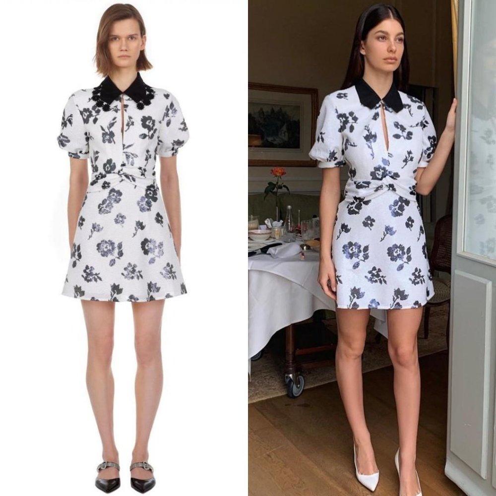 Self-Portrait Sequined Mini Dress